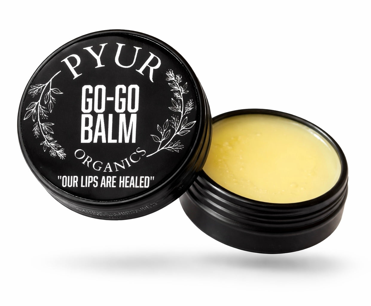 Go-Go Balm - Tallow Lip Balm - All Natural Organic - Bee Pollen Infused - Cinnamon / Clove - “Our Lips Are Healed”