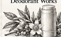 PYUR ORGANICS Journal graphite illustration