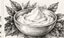 PYUR ORGANICS Journal graphite illustration
