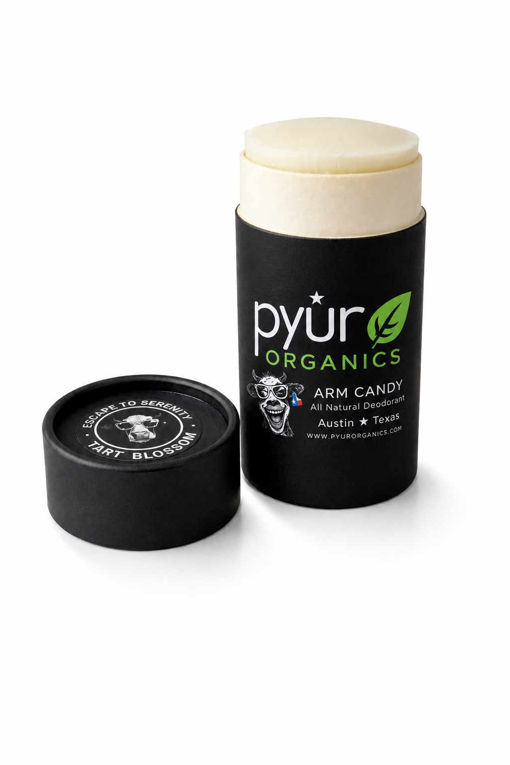 Plant-Based Natural Deodorant With Grass-Fed Tallow | Aluminum-Free Odor Protection That Actually Works-Cardboard Push-up Tube