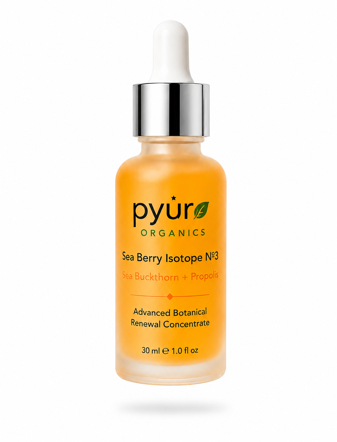 Pyür Organics Sea Berry Isotope Nº3™ | Sea Buckthorn + Propolis Advanced Renewal Serum - Earth Citrus