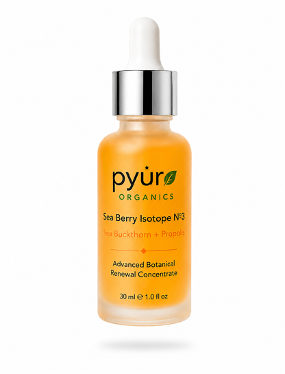 Pyür Organics Sea Berry Isotope Nº3™ | Sea Buckthorn + Propolis Advanced Renewal Serum - Earth Citrus