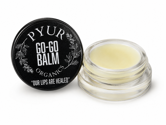 GO-GO Lip Balm™ | Organic Cinnamon & Clove | Grass-Fed Tallow + Bee Propolis Lip Treatment