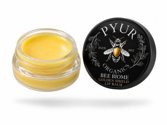 Bee Biome Golden Shield™ Lip Balm — Bee Botanicals + Plant Resins + Tallow