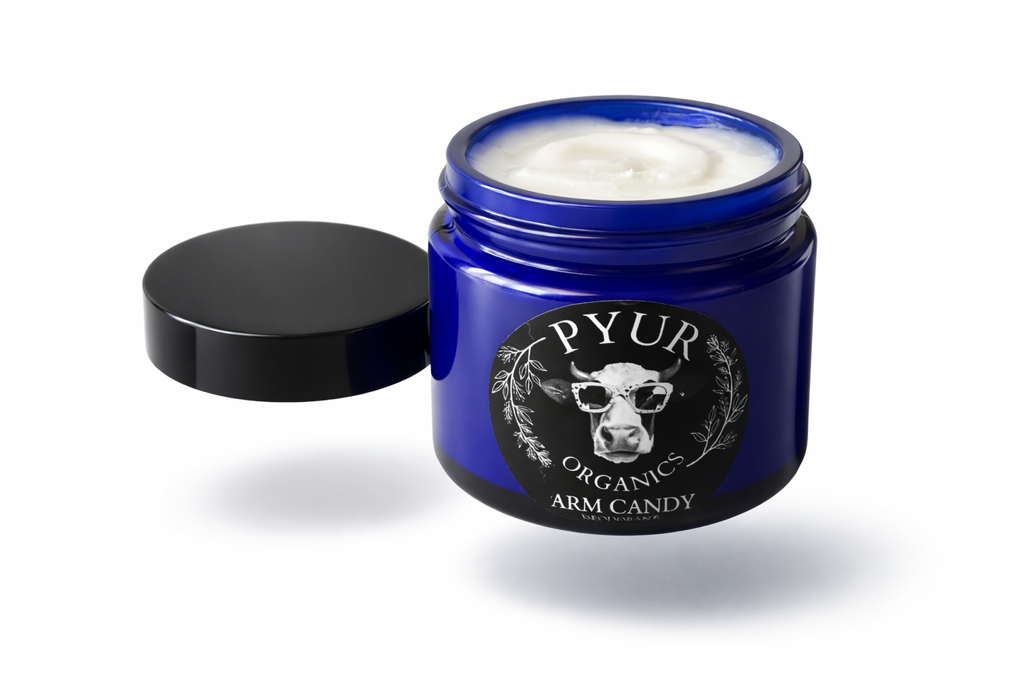 All Natural Organic Deodorant - Aluminum Free - Petroleum Free - Chemical Free - Cozy Coconut - Glass Jar