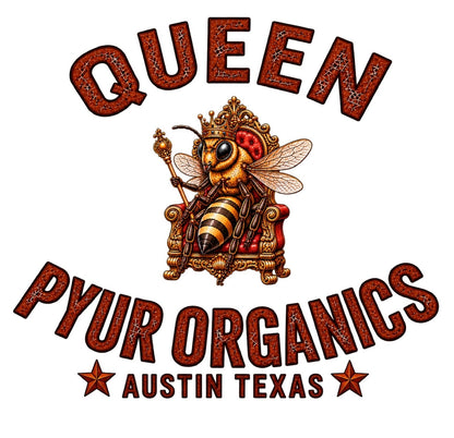 Queen Bee T-Shirt | 100% Cotton | PYUR ORGANICS